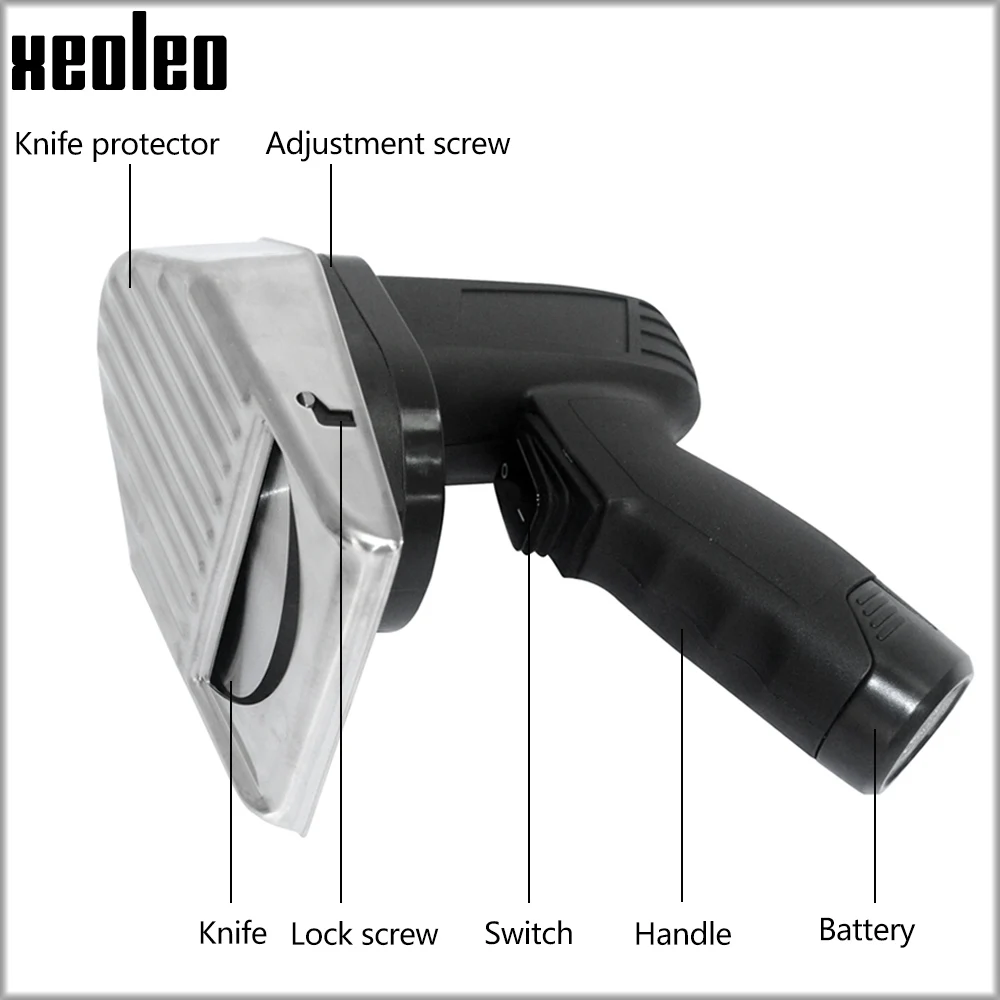 XEOLEO 12V Kebab slicer Türkiy Meat cleaver li-ion Charging Cordless Slicer Shawarma gyros cutter Middle east Kebab Cutter 2