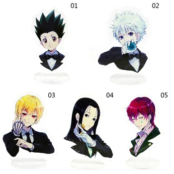

1PC Anime HUNTER X HUNTER Cartoon Figure Acrylic Stand Figure Desktop Decoration Collection Model Toy Cosplay Doll