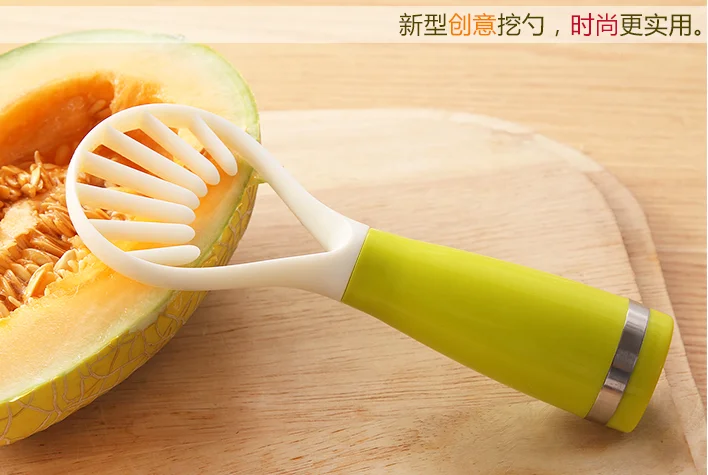 Household lazy artifact multifunctional melon and fruit digging meat to seed spoon J03