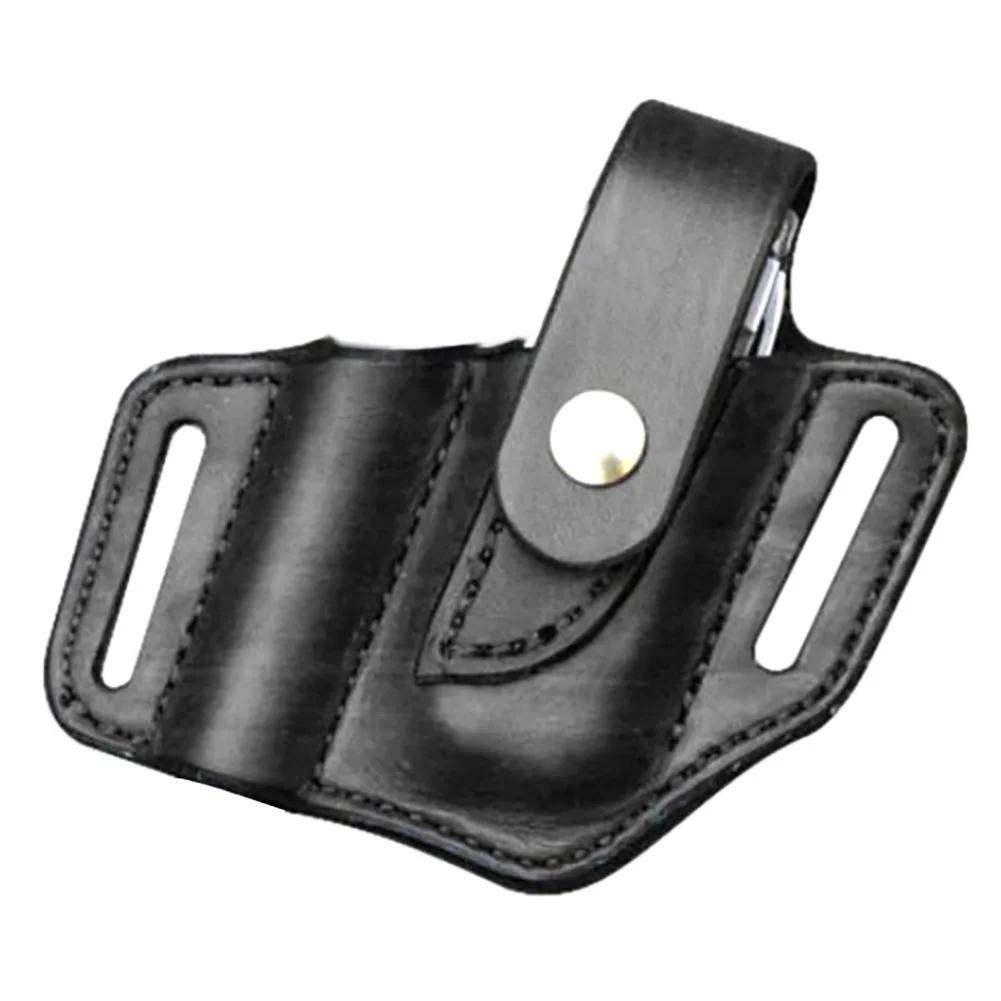 

Leather Sheath for Leatherman Multitool Sheath EDC Pocket Organizer with Key Holder for Belt and Flashlight Outdoor Camping Tool