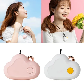 

Portable Travel Wearable Air Purifier Necklace 30 Million ions Negative Ionizer