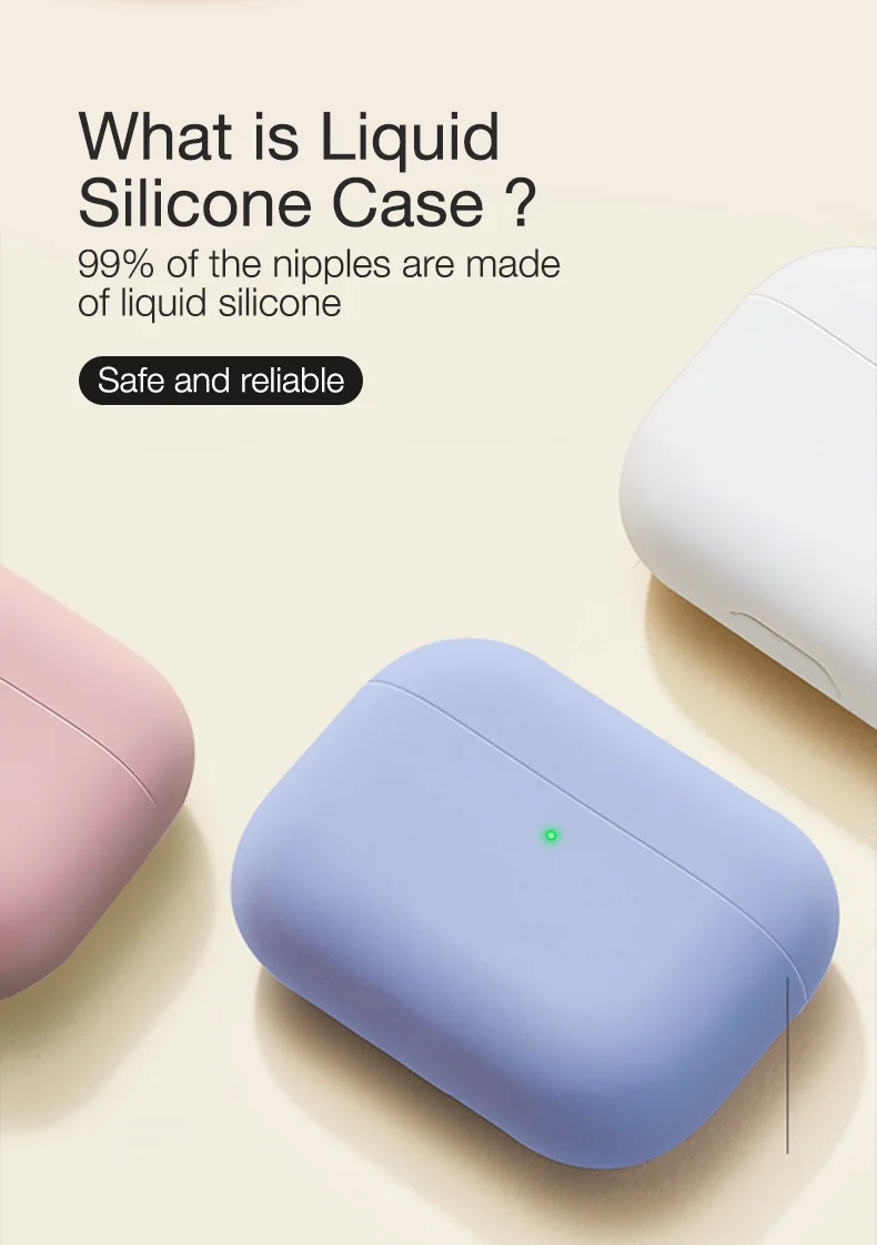 Силиконовый чехол Cafele для Airpods 3 Air Pods Pro, защитный чехол для наушников blutooth, мягкий ТПУ чехол s для Apple Airpods pro
