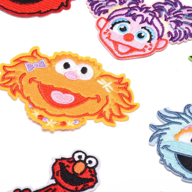 DIY нашивки для детской одежды мультфильм вышитые значки
