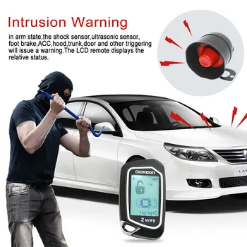 

Car Alarms Remote Start Alarm System Starline a93 Mobile Phone Control alarme e30 Central Locking Car Alarm Keyless Entry System