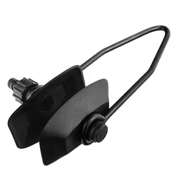 

Black Motor Flusher Double Feed Outboard Fresh Water Support Tool Accessories Spring Steel Hose connect