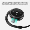3 in 1 Bluetooth 5.0 Earphone Wireless Headphones Sport Headset with MP3 Player FM Radio Bass Stereo Earbuds Support TF Card ► Photo 3/6