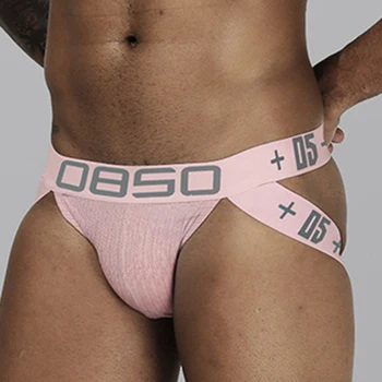 

Sexy Men Underwear Male Lingerie Gay Underpants U Convex Elastic Brief Jockstrap Thong T-Back Panties Letter Patter Sexy New