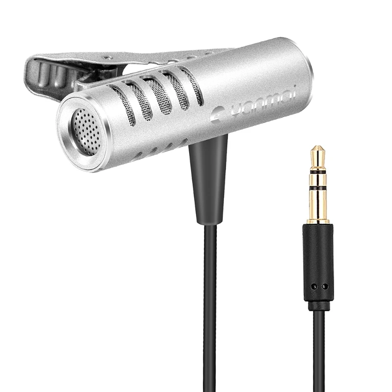 headphones with mic Yanmai R933 Lavalier Omnidirectional Condenser Microphone For PC Phone Camera bluetooth microphone