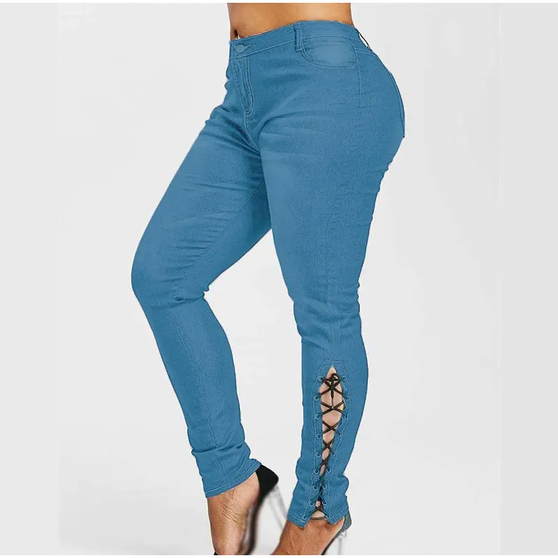 Размера плюс сексуальное кружево до подола светильник синие стретчевые узкие