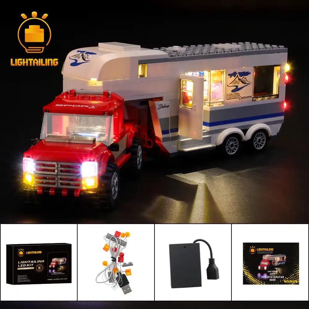 60182 pickup & caravan