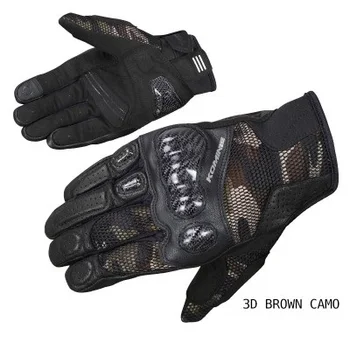 

GK-197 Carbon Protective 3D Mesh Bike Motorcycle Touring Spring Summer Touch Screen Gloves