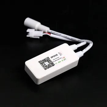 

SP501E LED Wifi WS2812B Controller Addressable RGB Strip Amazon Alexa Smart SPI Voice APP Control for Andriod/iOS DC5-24V