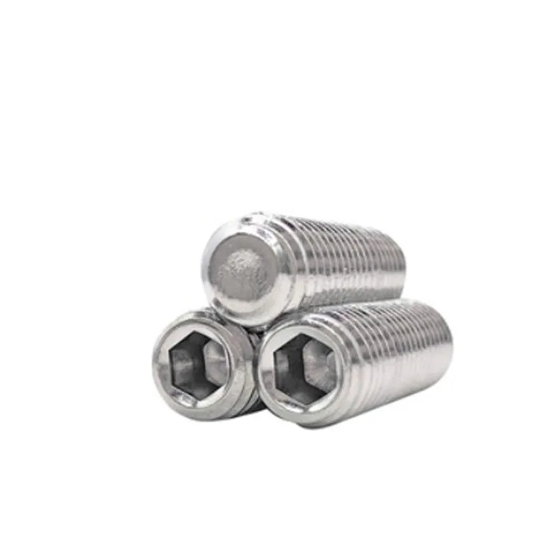 M3 M4 M5 M6 M8 M10-M16 304 Stainless Ball Point Grub Screws-Hex Socket Set Screw M3 M4 M5 M6 M8 M10-M16 304 Stainless Ball Point Grub Screws-Hex Socket Set Screw