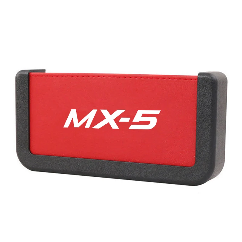 

Car Styling Car Storage Pouch Box for Mazda MX5 MX-5 Phone Holder Storage Car Organizer Box Interior Accessories