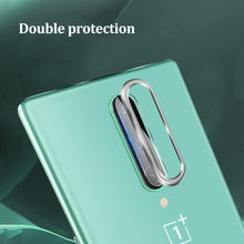 Camera Protector For OnePlus 8 7 Pro Metal Lens Protective Ring+Tempered Glass Camera Lens for One plus 8 7 Pro Screen Protector