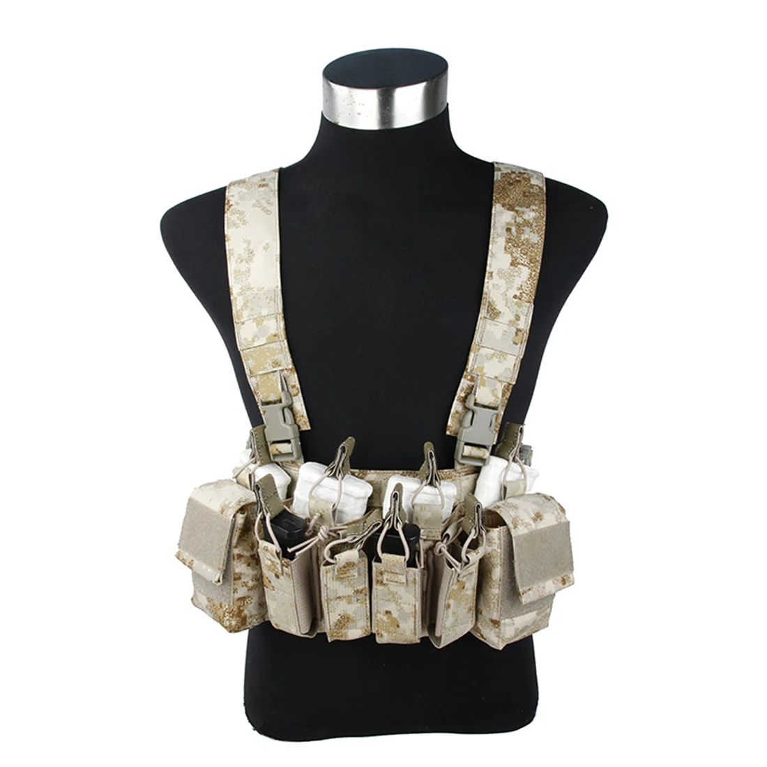

TMC PenCott SandStorm D3-CRX 556 Chest Rig Military Combat Gear