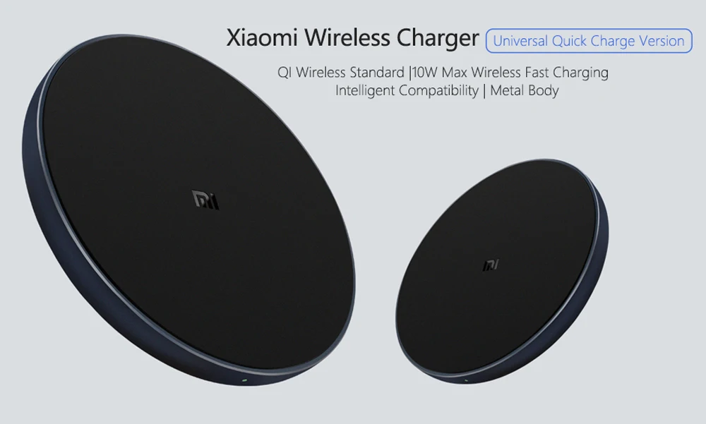 Xiao mi Беспроводное зарядное устройство Qi умное быстрое зарядное устройство 7,5 Вт для mi X 2S iPhone X XR XS 8 plus 10 Вт для Sumsung S9