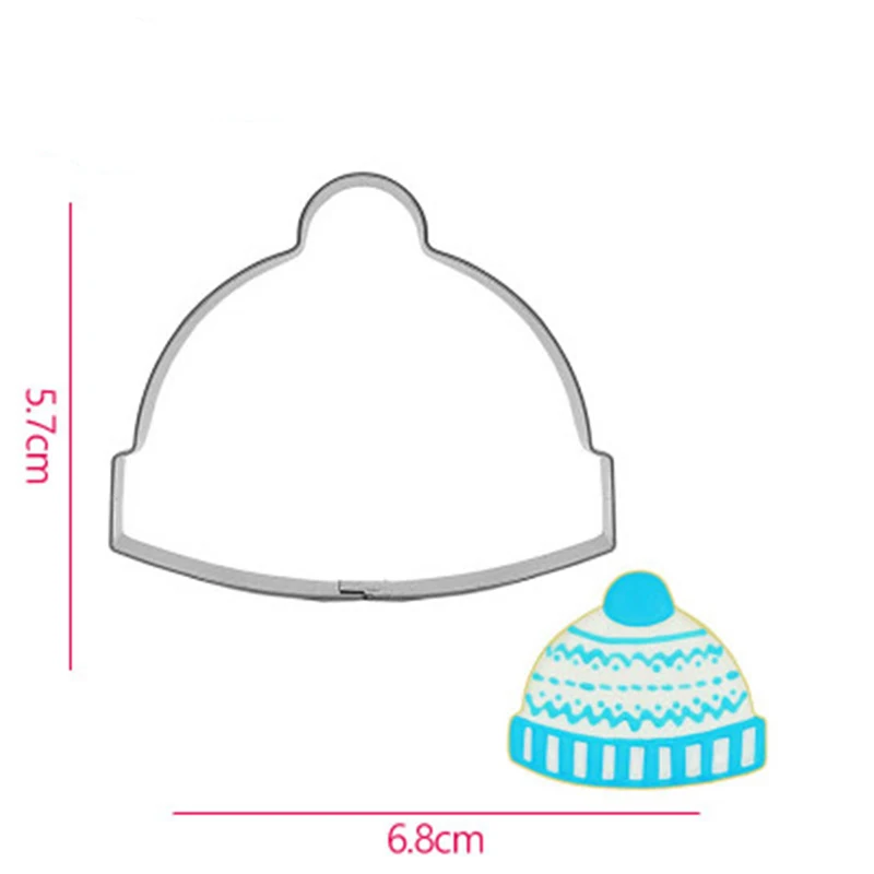 Форма для шляпы свитера ремешок печенья мастики рождественские украшения тортов