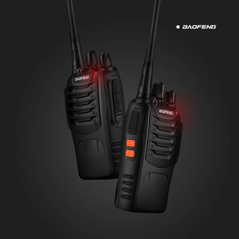 Портативная рация Baofeng BF-888S приемопередатчики 5 Вт портативная радиостанция