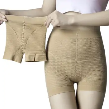 

Women Sexy Mini Very Stretch Safety Pants Seamless Butt Lift Shapewear Underpants Solid Color High Waist Under Dress Slip Shorts