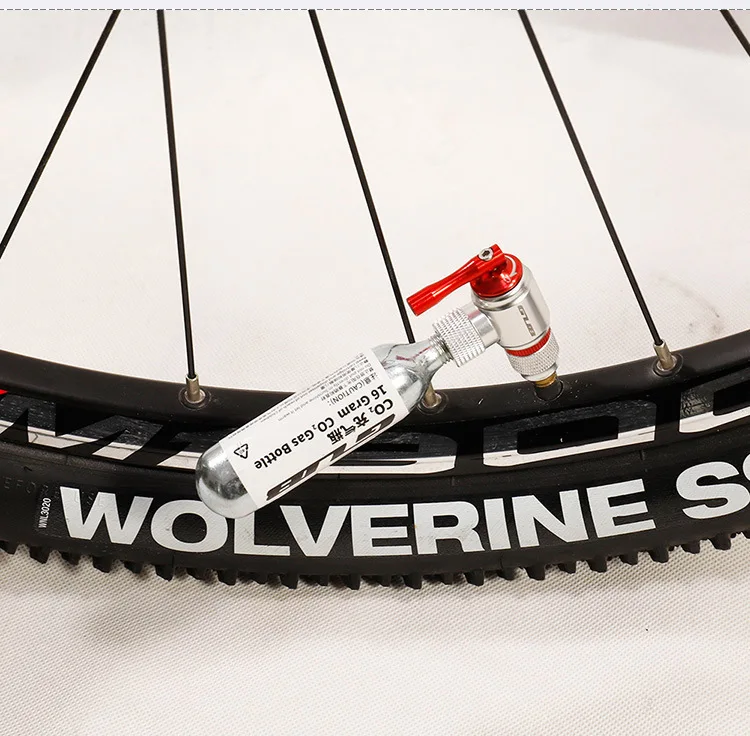 Gub P006 Inner Tube CO2 High Pressure Cylinders Fast Inflatable Small Cylinder Mountain Bicycle Pump Portable