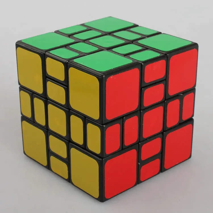 

[3X3X3 Hunyuan Enhanced Version of Black And White with Pattern Rubik's Cube] 333 Mi X up plus Cube