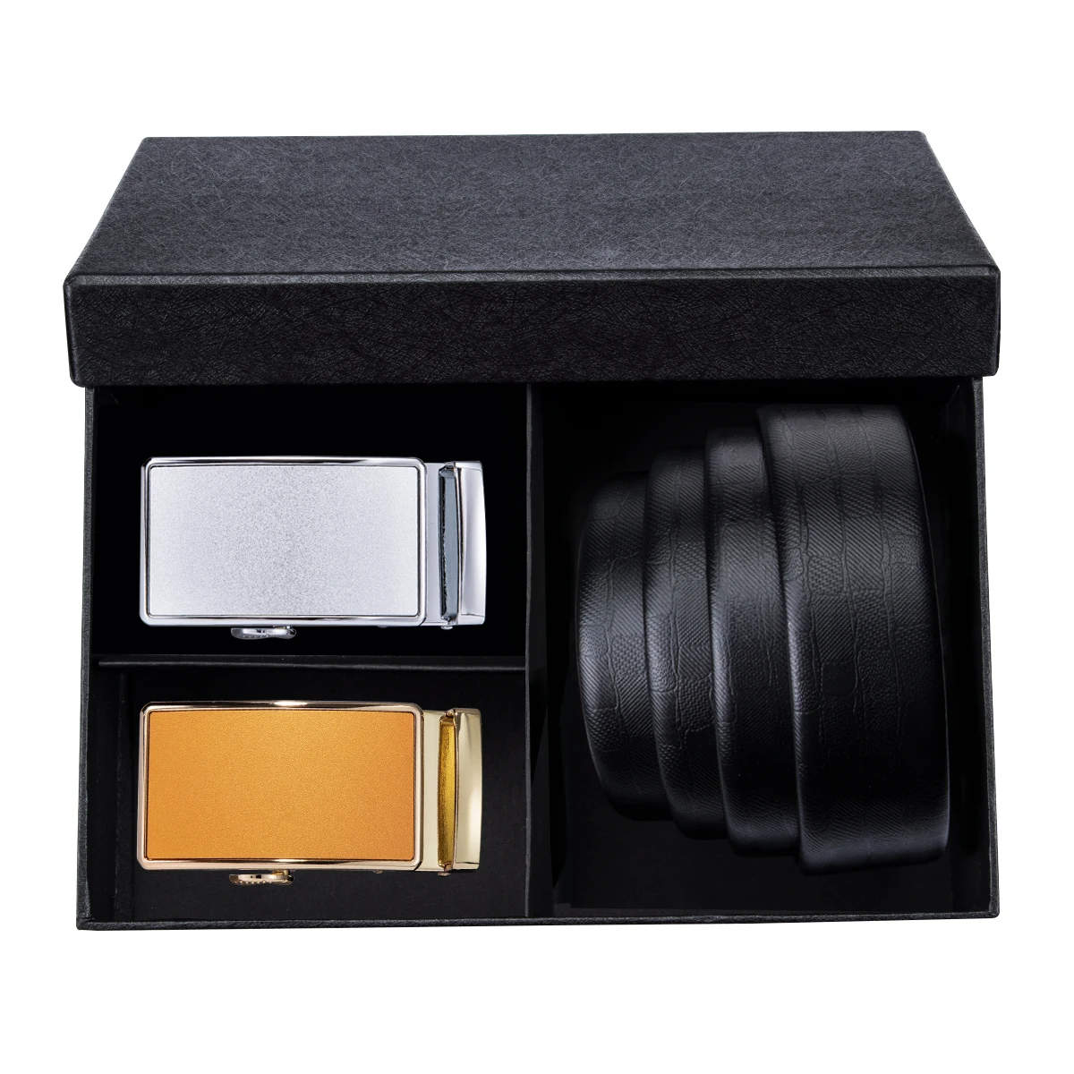 

Designer Belts Metal Automatic Buckle Men High Quality Male Belt Genuine Leather Strap Luxury Brand Belt Gift Box Set DiBanGu