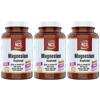 

Ncs Magnesium Bisglisinat Zma 3 Box 360 Tablet
