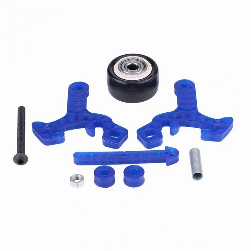 Front Stand Up Wheel High Speed Raise Head Tire For 1/10 Scale Hsp 94111 94188 RC Car Model Anti-Roller Tyre