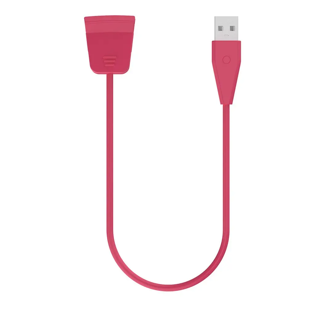Фиолетовый Флешка USB в виде браслета зарядный шнур 100 см USB зарядное устройство кабель линии Высокое качество Замена для Alta HR зарядное устройство смарт-часов клип - Цвет: Фиолетовый