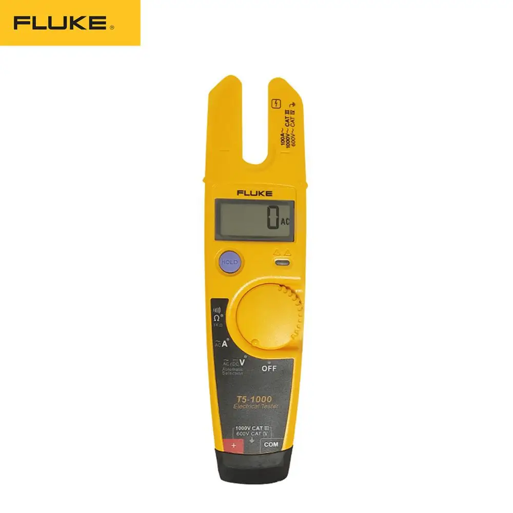 Fluke T5-1000 тестер непрерывности напряжения высокая точность открытый клещи мультиметр портативный