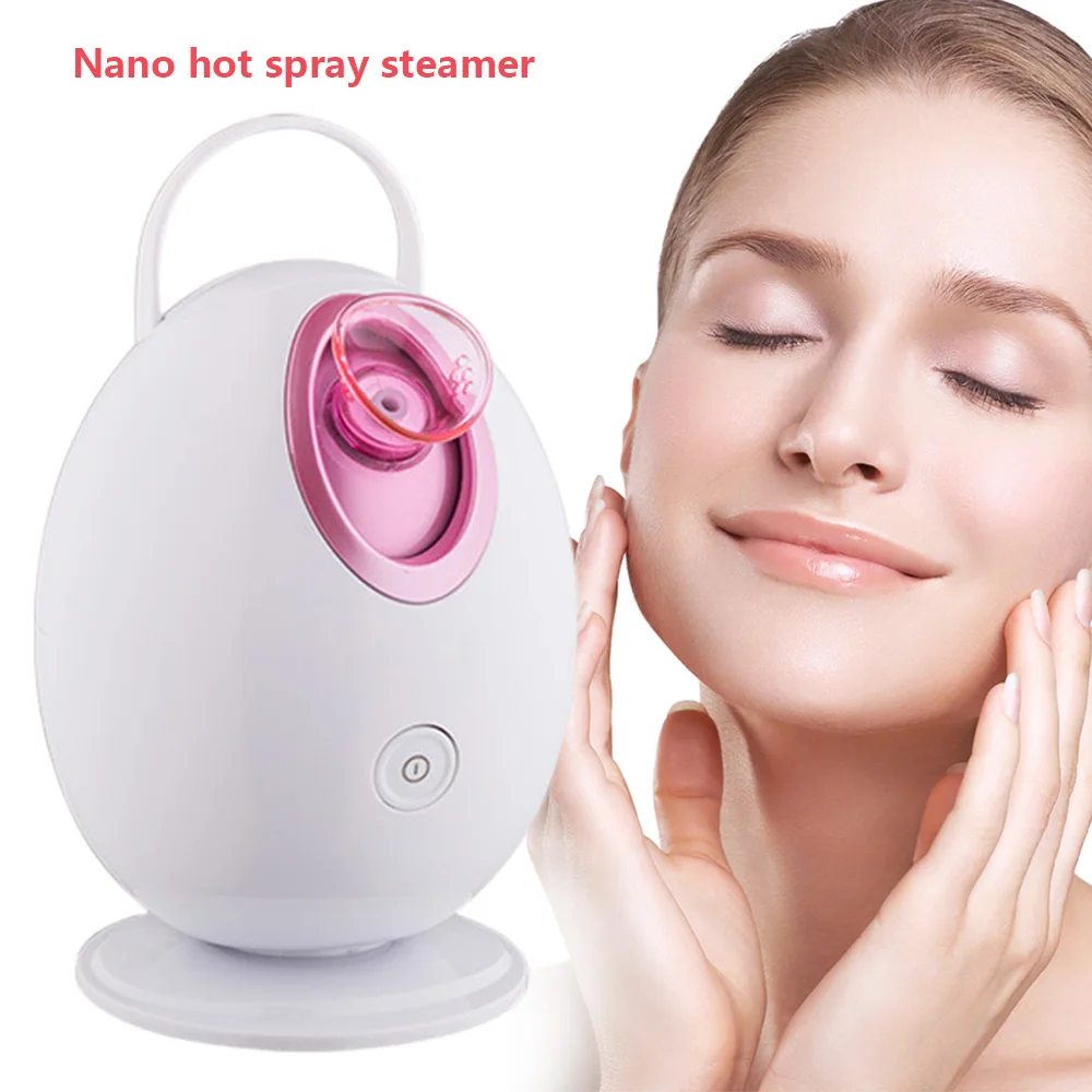 

Nano Ionic Hot Steam Stomer For Face Personal Sauna Moisturizing Facial Steamer Face Sprayer Pores Clean Moisturizer