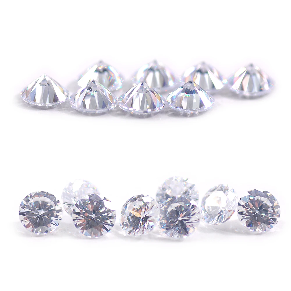 50PCS Flash Colorful Round Single Hole Cubic Zirconia Stones 4/6/8mm 3D Gems For DIY Jewelry Design Clothing Making Decoration hot fix rhinestones nail art rhinestones resin rhinestones sew on rhinestones non hot fix rhinestones rhinestone trimmings clear glass rhinestones crystal rhinestones rhinestone ribbons glass rhinestones rhinestone stickers sewing rhinestones resin rhinestones and pearls rhinestone crystals non hotfix rhinestones rhinestone accessories rhinestones beads plastic beads