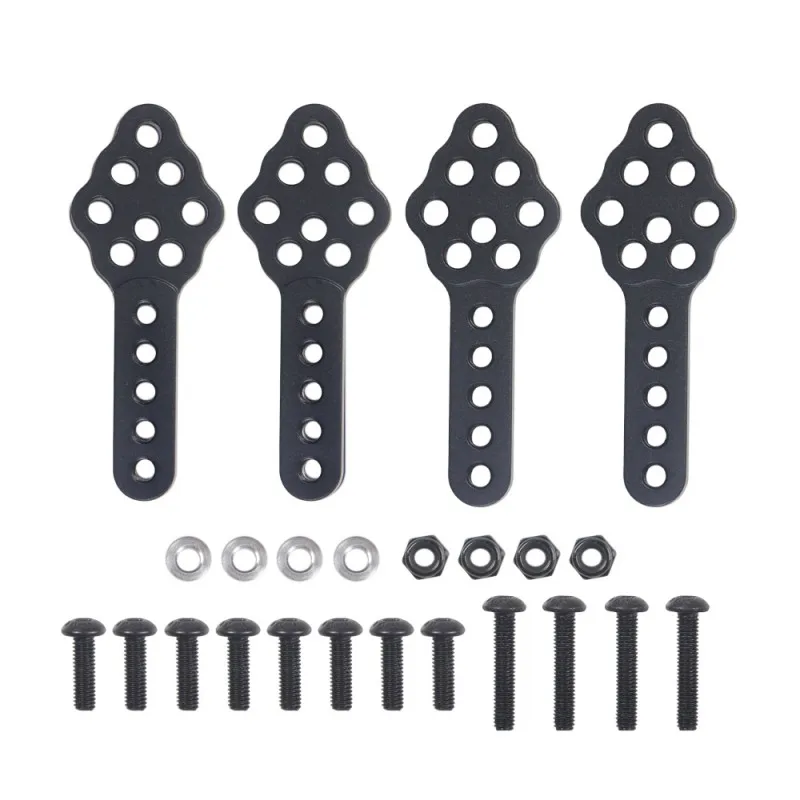 

4 Pcs Shock Absorber Metal Adjusting Bracket For RC Crawler Type Car Axial SCX10 90046 D90 D110 Toys Parts CNC metal