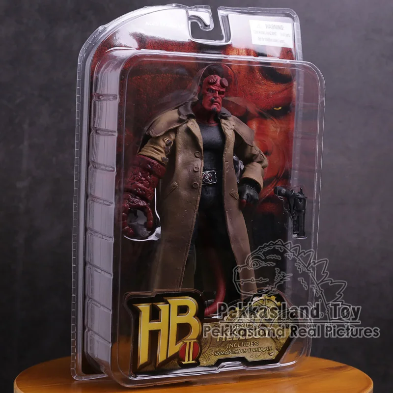Экшн фигурка из ПВХ MEZCO Hellboy Коллекционная модель игрушки|Игровые фигурки и
