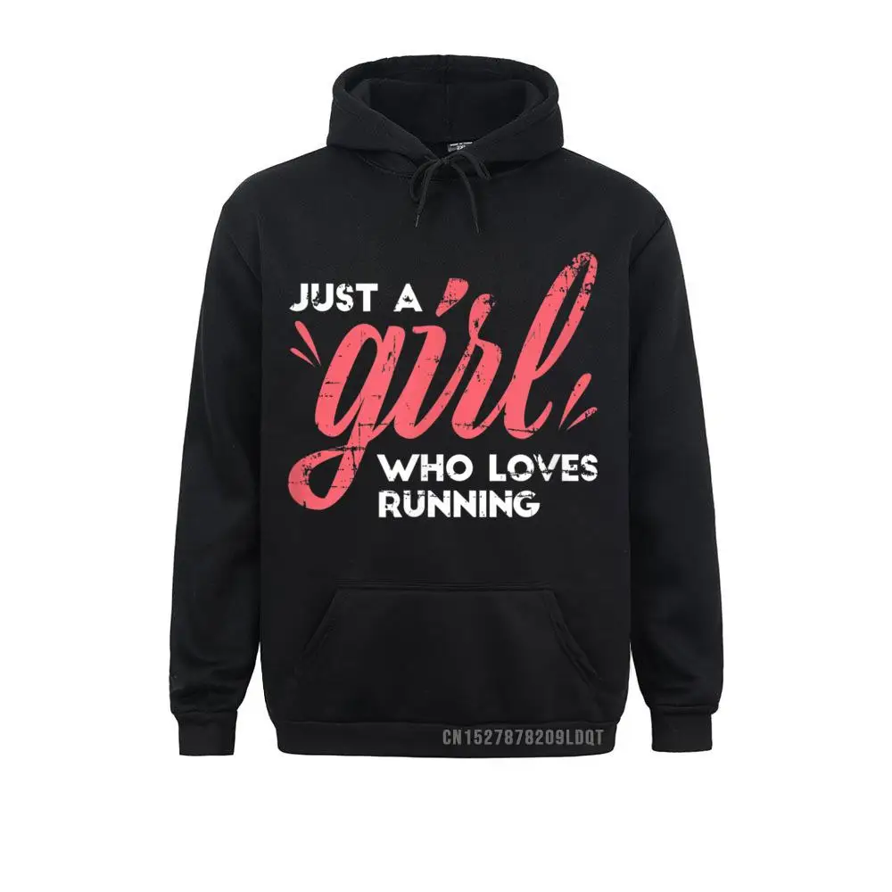 Просто девушка которая любит девочку Runnin Girl Track And Field мужские худи дизайн для
