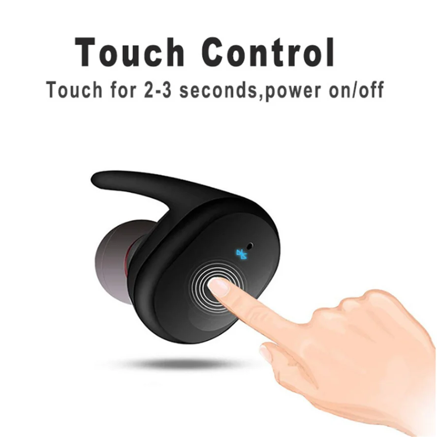 Original Y30 TWS Wireless headset Bluetooth Headphones Smart touch Sport Gaming Headset Stereo earphoens with charging case