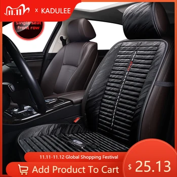 

KADULEE 12V Heated car seat cover for Lincoln all models Navigator MKZ MKC MKX MKS MKT Winter Pad Cushions car styling