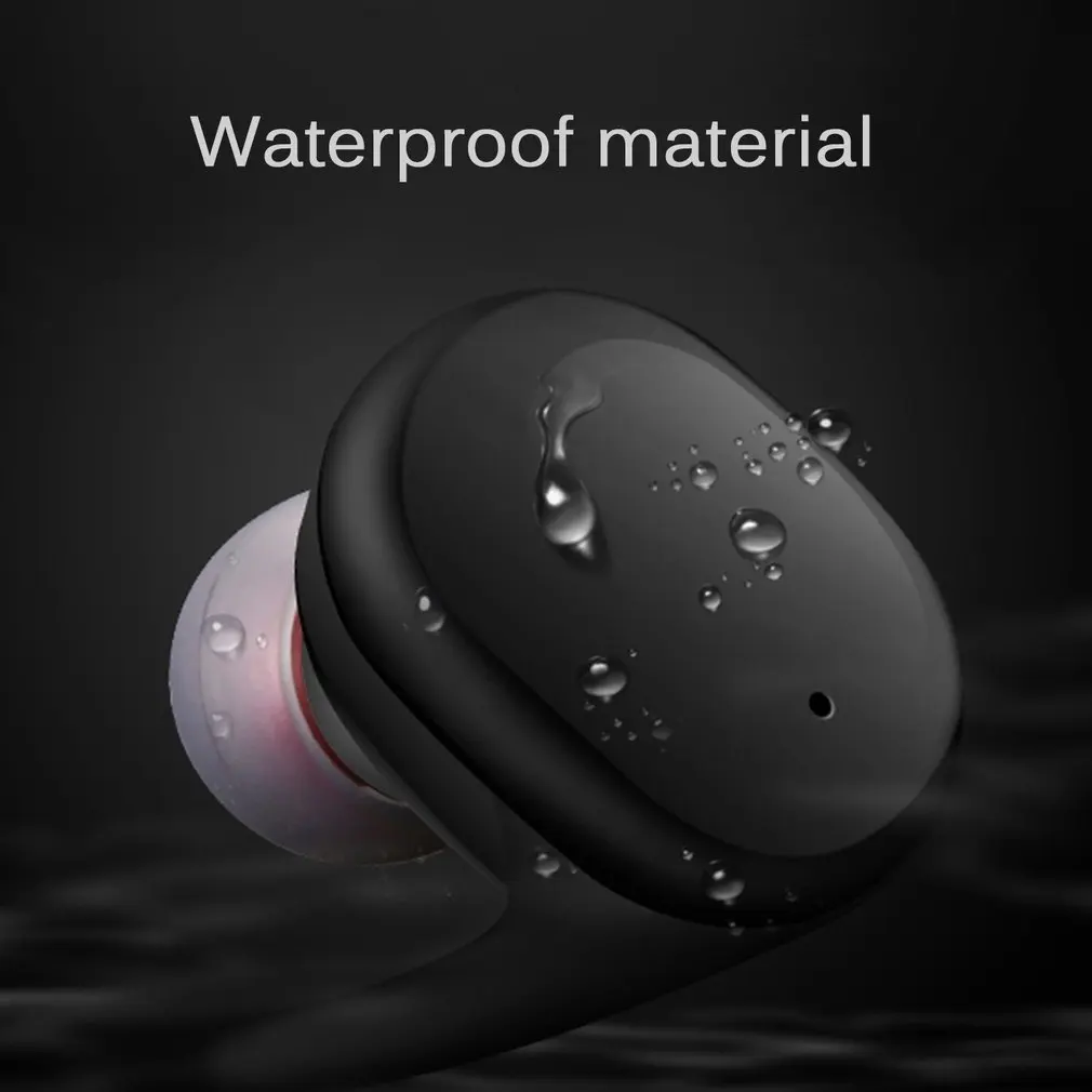 JH-S9100 TWS, IPX5, водонепроницаемые беспроводные наушники, мини наушники, Спортивная гарнитура, настоящие басы, стерео наушники-вкладыши