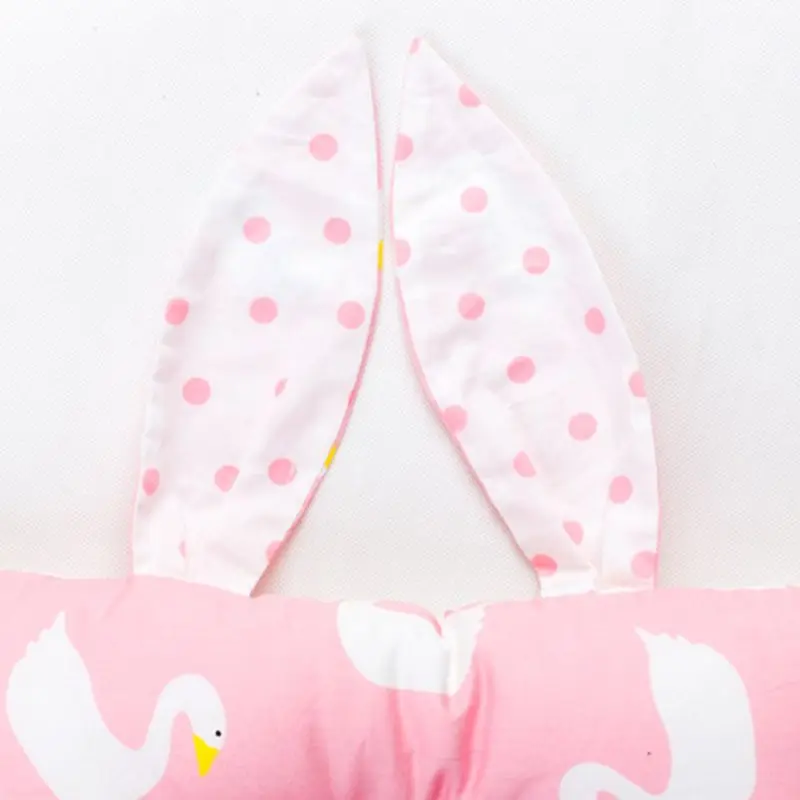 Lovely Cute Kawaii Cartoon Rabbit Shape Baby Pillow 3D Anti-head Newborn Kids Cotton Pillows Pregnant Woman Feeding Mat