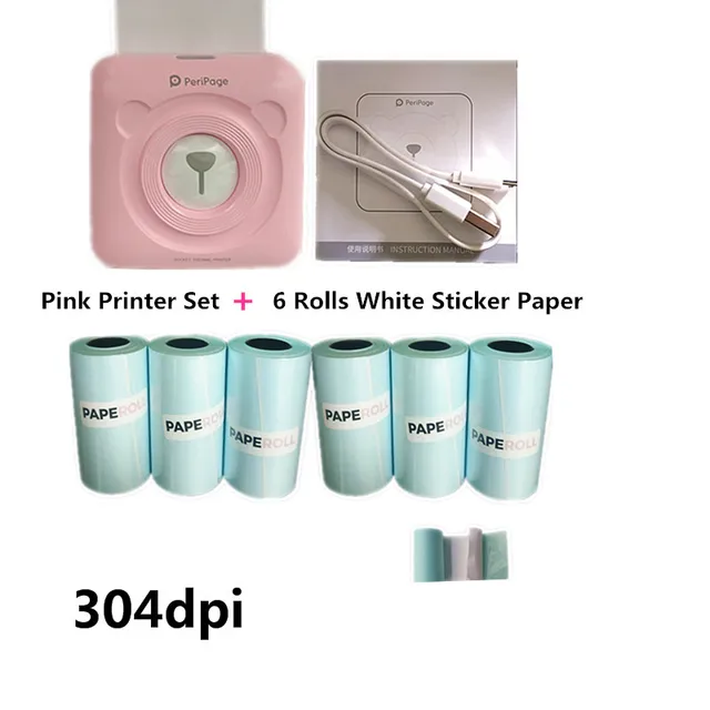 peripage mini a6 printer instructions