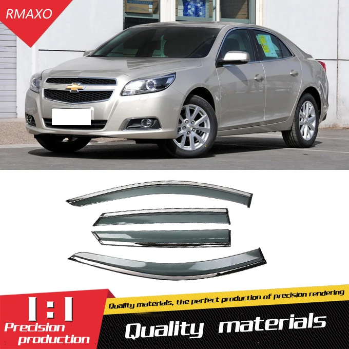 Для Chevrolet Malibu 2012-2015 Пластиковый оконный козырек Vent Shades Защита от солнца и дождя