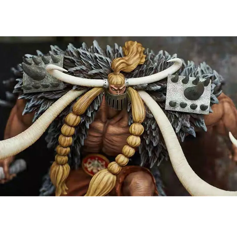 ONE PIECE Cartoon Kaido One Of The Four Emperor Unkilled Marle De Dragonne Captain GK PVC Action Figure Collect Model Toy M3054