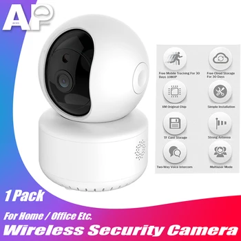 

Acespower Wireless Security Camera Audio 720P HD WiFi Secure IP Cam Motion Detection Cellphone Control Home Pet Baby Monitor