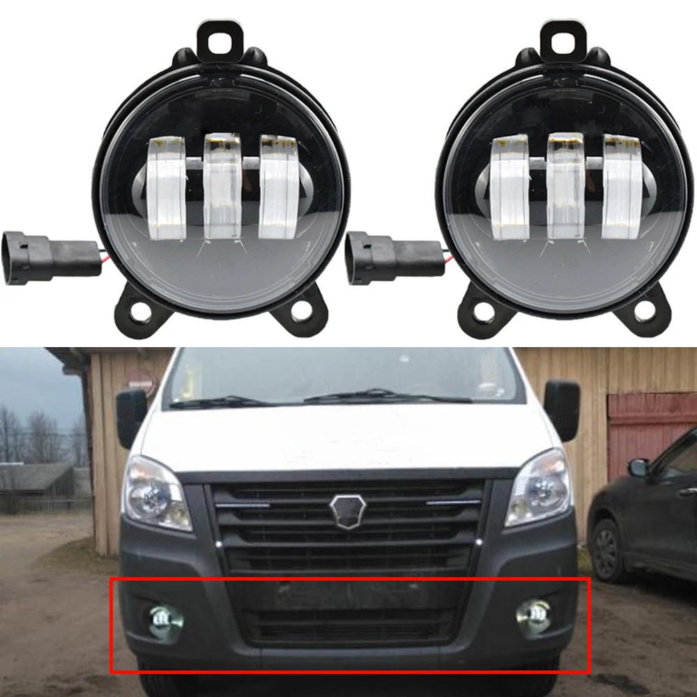 Fendinebbia Per Lada Led Fendinebbia Luce Di Guida Per Lada Priora Per Gazelle Russia Auto Led Fendinebbia Fendinebbia