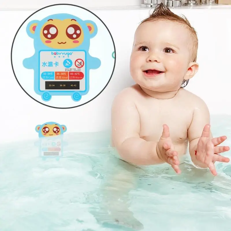 

Baby Shower Water Sensor Sticker Baby Health Care Room Temperature Measuring Creative and Unique Tool Infant thermometer