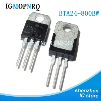 

50PCS BTA24-800BW TO-200 BTA24-800 TO220 BTA24 800V 24A new original