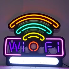 Пользовательский светодиодный Wifi неоновый светильник гибкий неоновый ручной работы пивной бар магазин Логотип Паб Магазин клуб ночной клуб