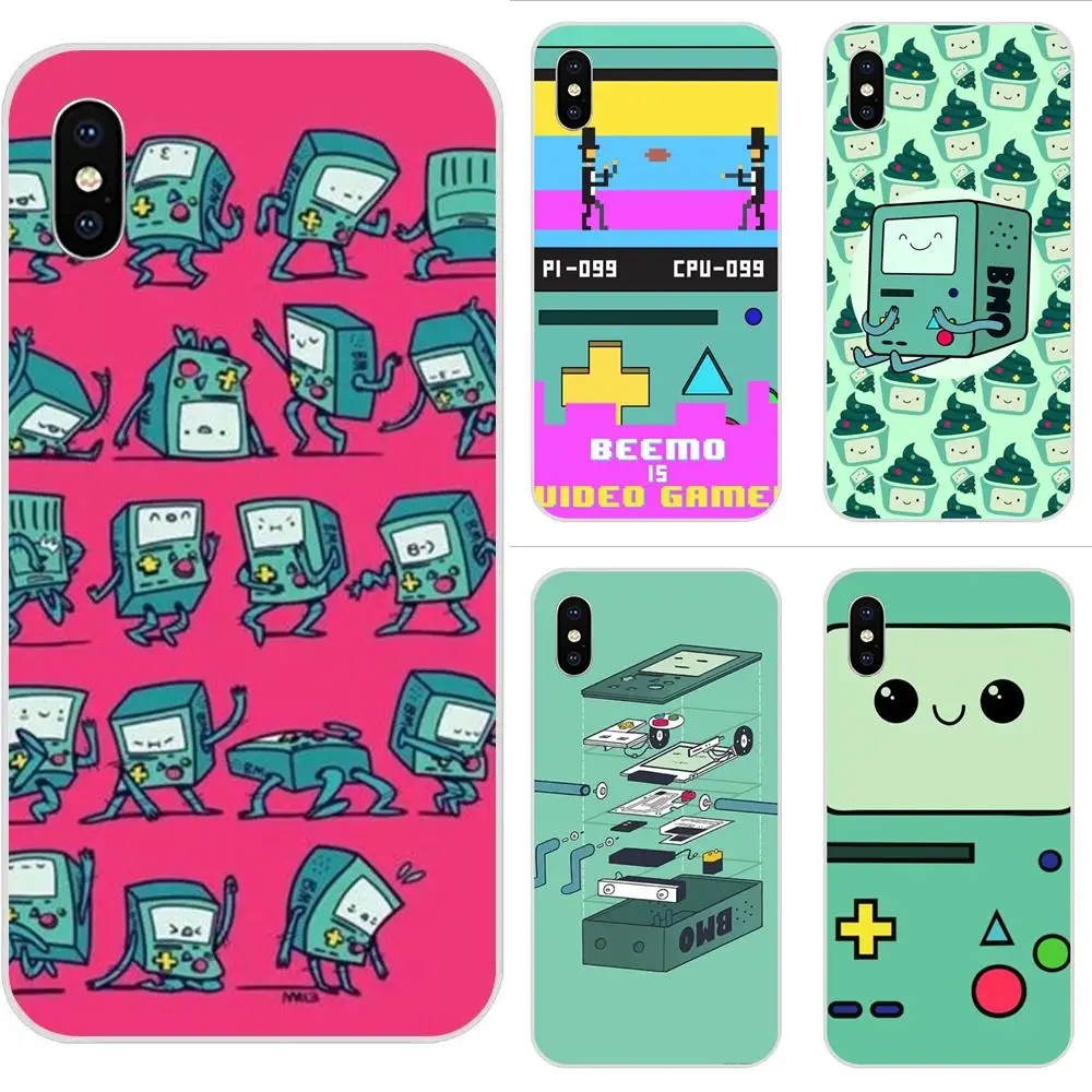 

Cute Cartoon Adventure Time Bmo TPU Accessories Case For Xiaomi Redmi Mi 4 7A 9T K20 CC9 CC9e Note 7 9 Y3 SE Pro Prime Go Play