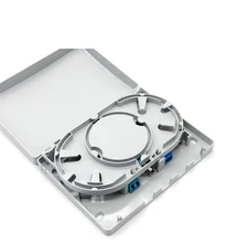 FTTH 4 Port Fiber Optic Terminal Box Wall Mounted Distribution Box